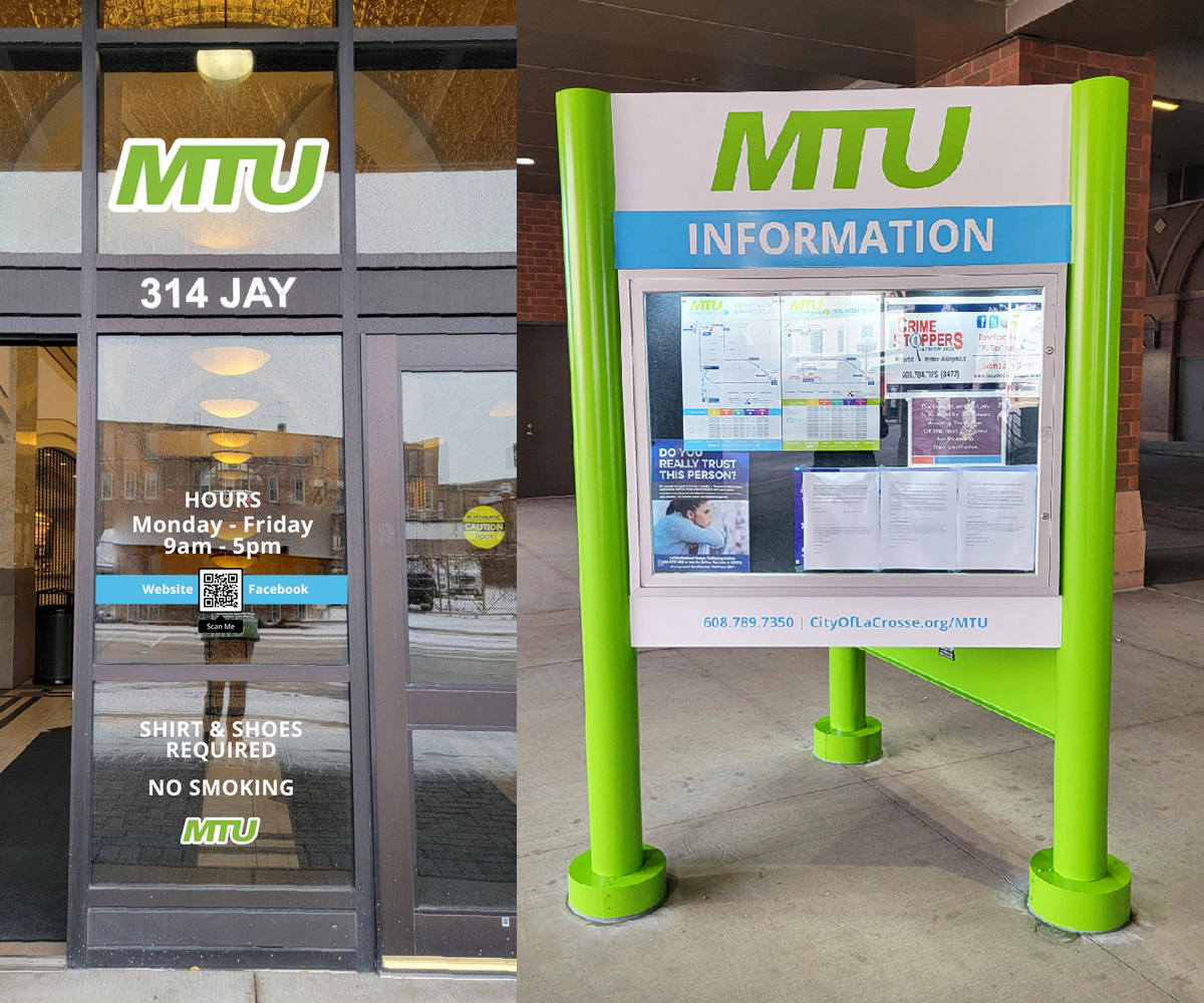 la-crosse-wisconsin-mtu-municipal-transit-utility-bus-station-kiosk-signage